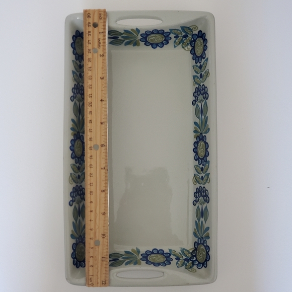 Figgjo Flint Turi Gramstad Oliver Viking Pattern Handled Baking Serving Dish - Picture 7 of 9